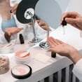 thumbnail image 2 of Phenofice Lash Hand Palette for Makeup Mixing Tray Stainless Steel 1Pcs, 2 of 8