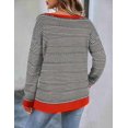 thumbnail image 4 of Zeagoo Womens Sweaters Cute Long Sleeve Off The Shoulder Pullover Tops Hollow Out Crochet Dressy Casual Outfits, 4 of 6