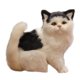 thumbnail image 3 of Cat Statue Craft Desk Colletop Ornament para niños Oficina para niños Estilo B, 3 of 9