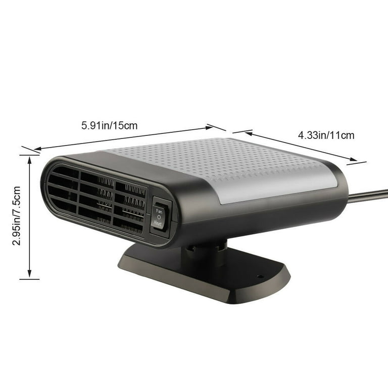 Handy Car Heater Fan Defroster 12V 150W - N312