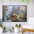 thumbnail image 2 of Cottage de Jardin - Peinture Diamant Ronde Complète 40*30CM, 2 of 10