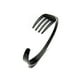 thumbnail image 1 of Sonducket con forma de horquilla de acero, repuesto de extremo abierto, estilo Simple, para hombres y mujeres, brazalete de fotografía Ropa, zapatos y accesorios Miscelánea Negro, 1 of 6