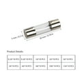 thumbnail image 4 of Shisuyan Fast Blow Fuse Kit Automotive Glass Cylindrical 100Pcs 5X0.79In, 4 of 7
