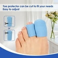 thumbnail image 4 of EcoNesxp Toe protectors Fabric toe protectors with gel lining, 4 of 5