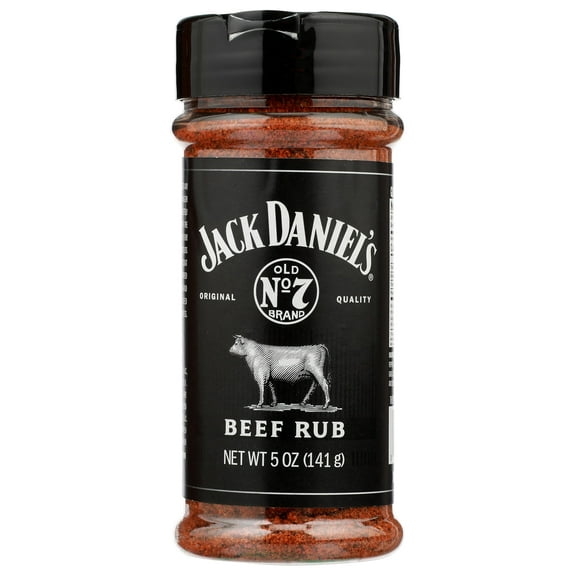 Jack Daniels Seasoning Rub YYF14 Barbeque Beef, 5 oz