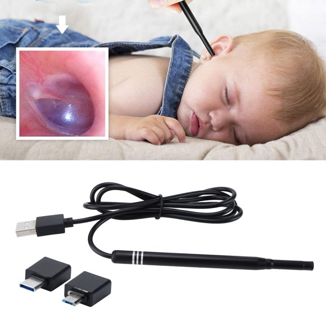 Endoscopio USB ANGGREK An108 3 en 1 alta definición luminoso para dormitorio para viajes en casa