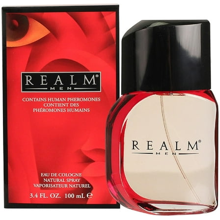 Realm Eau de Cologne  Spray for Men, 3.4 oz