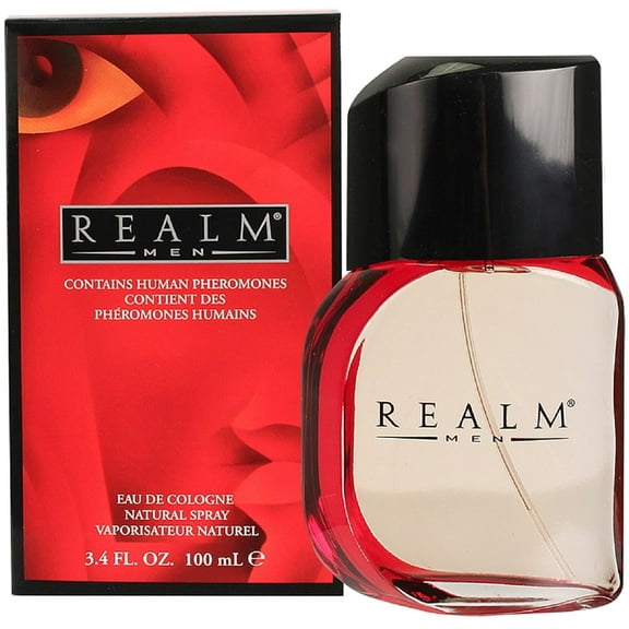 Realm Eau de Cologne  Spray for Men, 3.4 oz