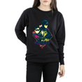 thumbnail image 3 of DC Comics Womens Batman TV Series Character Pop Art Sweatshirt, 3 of 5
