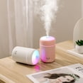 thumbnail image 3 of Wiipahome Humidifier for Bedroom, Quiet Ultrasonic Humidifiers, LED Night Light, Touch Control, Auto Shut-off, White, 3 of 8