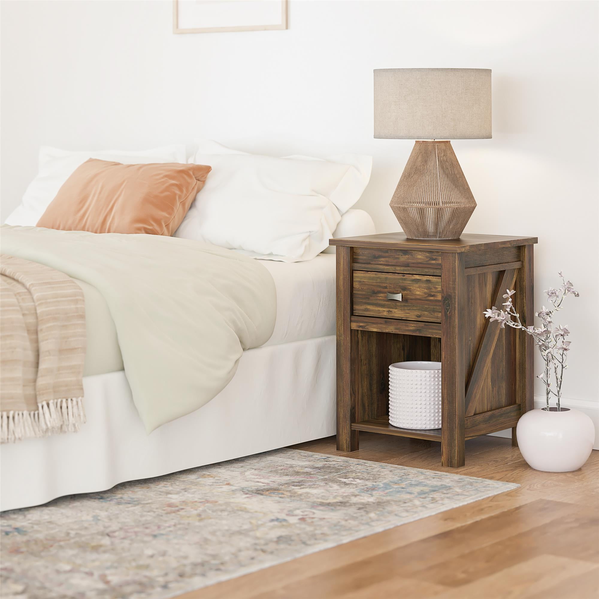 rattan nightstand rattan furniture bedside table as modern nightstand ...