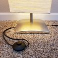 thumbnail image 2 of 8 Feet Indoor 3 Outlet Extension Cord with Foot Switch - with Safety Water Proof Cover (2 Packs), 2 of 6
