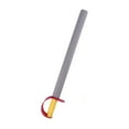 thumbnail image 2 of de espuma de juguete para esgrima, de espuma para niños, accesorio de práctica de juego de roles, juguete de juego de simulación de rojo, 2 of 8