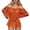 Orange, variant on Gold Strapless Crochet Bikini Cover Up Sheer Hollow Out Beach Dress, Lightweight Loose Knit Summer Swimwear Shawl for Women