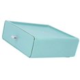 thumbnail image 3 of Desktop Storage Box Tetragonum Dust Prevention Free Superposition Combination Tabletop Stationery Cosmetics Storage BoxGreen, 3 of 3
