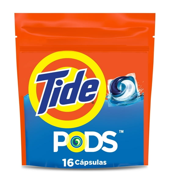 Detergente Tide en Cápsulas 3en1 con 16 pzas