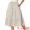 Brown, variant on DARING DIVA Women's Gingham Drawstring Waist Tiered A-Line Midi Skirt Small Black