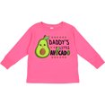 thumbnail image 3 of Inktastic Daddy's Little Avocado with Cute Baby Avocado Boys or Girls Long Sleeve Toddler T-Shirt, 3 of 5