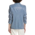 thumbnail image 2 of Cinq à Sept womens  Chambray Kylie Jacket, 0, Blue, 2 of 4