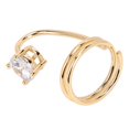 thumbnail image 2 of Women Finger Nail Ring,Women Finger Nail Ring Rhinestone Fingernail Rings Fingernail Ring Meticulously Designed, 2 of 8