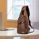 thumbnail image 5 of Uuiauoio Crossbody Bags for Women Man Sling Bag Backpack Trendy Casual Cross Body Bag Chest Bag for CampingWith Earphone Hole for Hiking Travel Essentials, 5 of 9