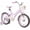 Purple, variant on ACEGER 16 Inch Bike with Basket and Training Wheels for Girls Ages 5-9, Purple