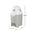 thumbnail image 6 of Foundations Premium Hands-Free Small Diaper Pail, 6 of 9