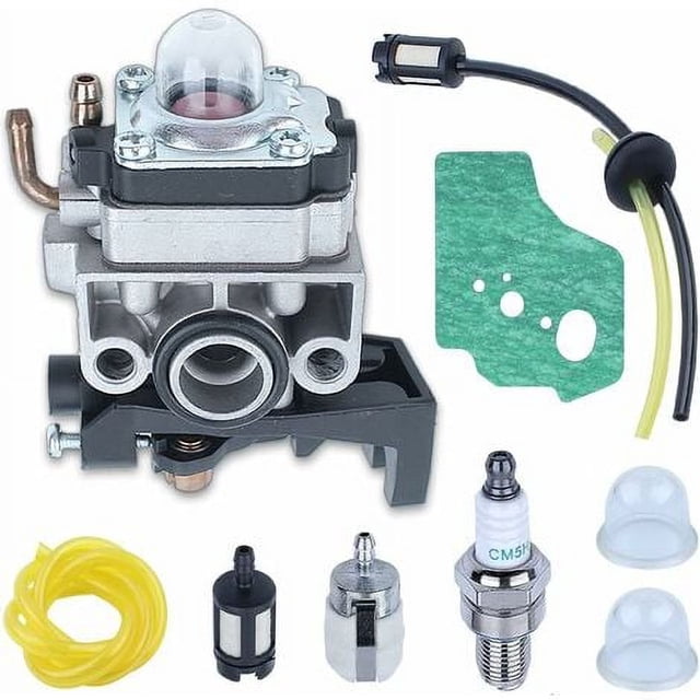 Kit de carburador para motor Honda GX25 GX35 FG110 HHT35 HHT25, carburador + junta + filtro + manguera de combustible + filtro de aire + bujía + bombilla, piezas de repuesto 9 en 1
