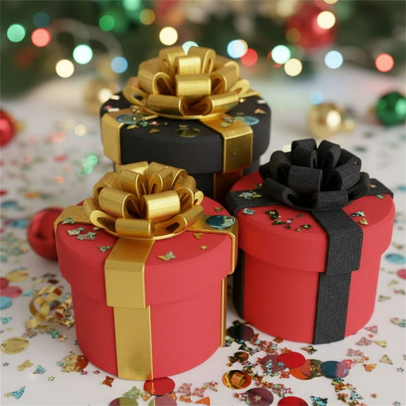 YHAICO Annoying Gift Box with Screws,2025 New Christmas Gag Gift Boxes,Not Easy to Open Boxes Full of Challenges and Fun,3D Funny Prank Gift Box,Twisting Hilarious Screw challenge for Birthday