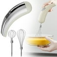 thumbnail image 2 of Wireless Hand Mixer with 5 Speed Settings & Digital Display - Perfect for Home Bakers, Ideal for Whipping, Stirring, And Mixing Batters, Drinks, And More, One Electric Mixer + Two Mixing Heads, 2 of 4