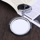 thumbnail image 3 of FELTECHELECTR Espejo de maquillaje de doble cara con aumento y espejo de escritorio giratorio redondo, 3 of 6