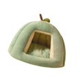 thumbnail image 4 of Cama para gatos con forma de calabaza, cama para mascotas, suministros para mascotas, perrera acogedora y lavable, nido para gatos, tienda de campaña S, 4 of 9