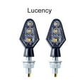 thumbnail image 1 of MYG 1 Pair Motorcycle Amber 3-LED 12V Signals Turn Blinker For Lights For Honda, 1 of 5