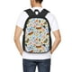 thumbnail image 4 of Disketp Insects and Flowers Mochila Minimalista de Gran Capacidad, Mochila de Viaje para Escuela, Trabajo o Uso Diario, 4 of 6