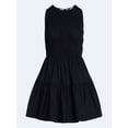 thumbnail image 5 of Free Assembly Women's and Women's Plus Smocked Cotton Drop Waist Mini Dress, Sizes XS-4X, 5 of 5