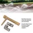 thumbnail image 4 of Clé de Raccord Rapide, Clé de Soupape de Couplage en Laiton pour l'Irrigation, 4 of 8