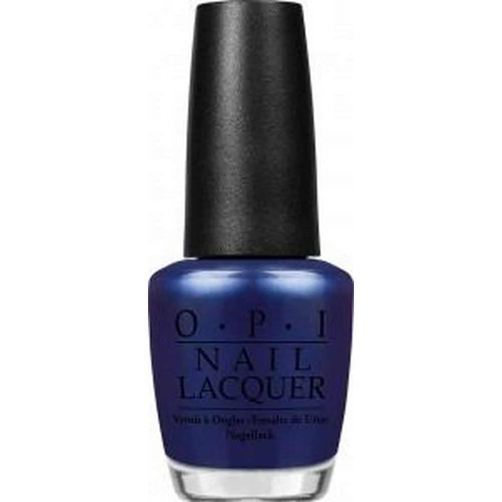 OPI OPI Nail Lacquer Polish .5oz/15mL Blue My Mind B24 Walmart