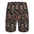 thumbnail image 6 of Naloa Retro Floral Men's Beach Shorts, Surfing shorts, Swim trunks, Quick Dry Swim Trunks for Surfing Beach Fun - Medium, 6 of 9