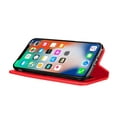 thumbnail image 5 of Tekcoo Wallet Phone Case For iPhone Xs Max / iPhone XR, Luxury PU Leather [Red] ID Cash Credit Card Slots Holder Carrying Folio Flip Cover [Detachable Magnetic Hard Case] & Kickstand & Hand Strap, 5 of 8