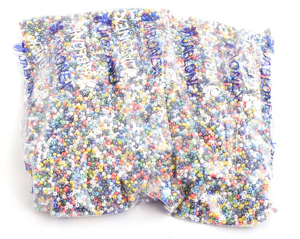 John Bead Czech Seed Beads 10/0 OP Multi Luster