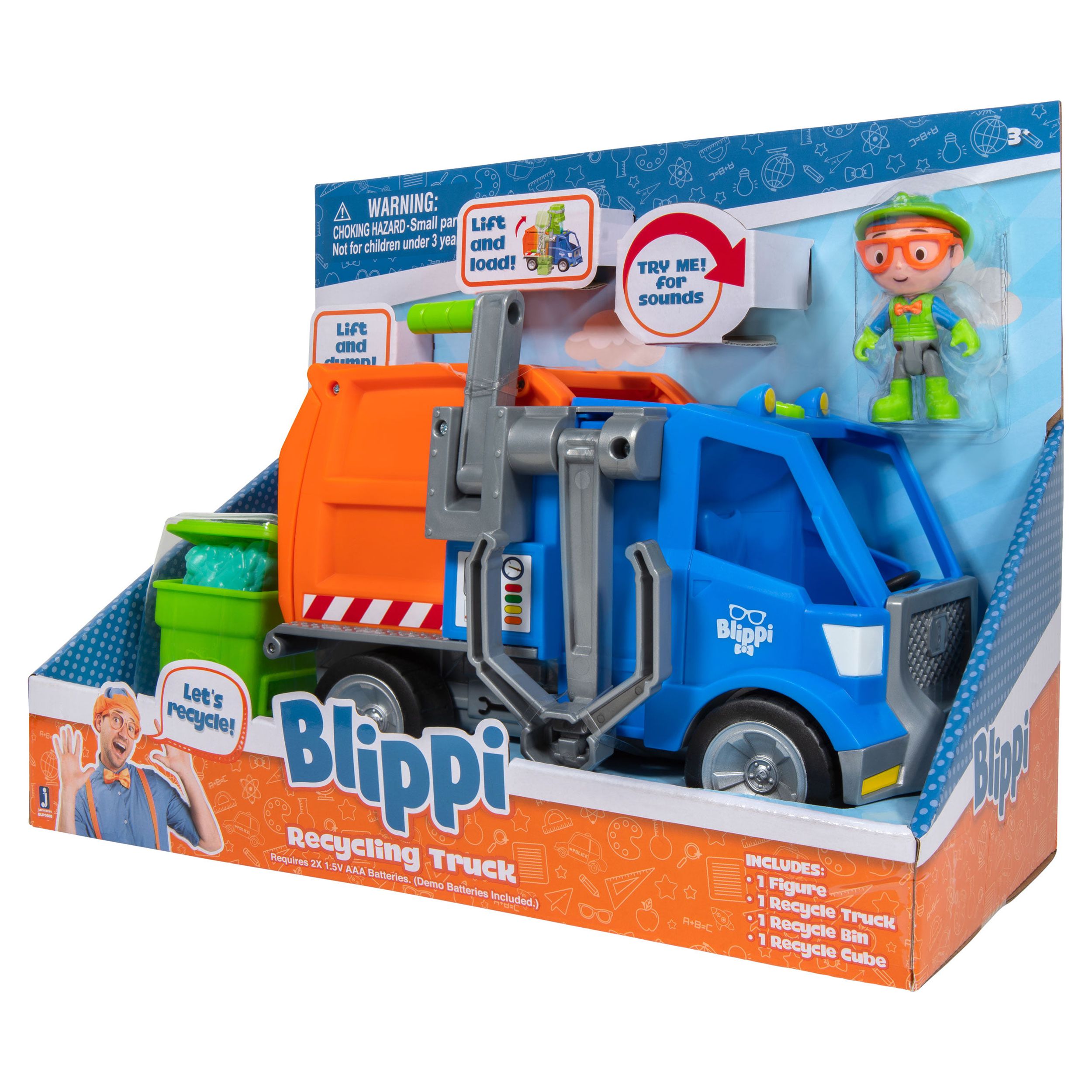 BLIPPI Recycling Truck Play Vehicle - image 18 of 18