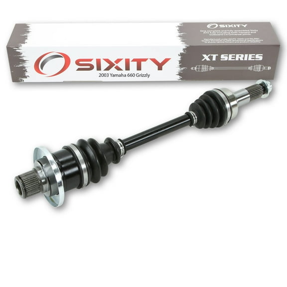 Sixity XT Rear Left Axle compatible with Yamaha Grizzly 660 2003 - YFM660FR HRN RGY 4X4