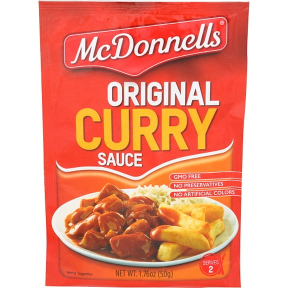 (Pack of 12) McDonnells Original Curry Sauce 1.76 Oz