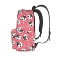 thumbnail image 3 of Disketp French Bulldog Face Mochila Escolar de Gran Capacidad y Peso Ligero, Mochila de Viaje Ideal para Escuela, Trabajo y Uso Diario, Cómoda y con Estilo, 3 of 8