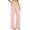 A1 Pink, variant on SAHFX Womens Linen Pants High Waist Trousers Beach Vacation Clothes Lounge Trousers Cotton Gauze Pants for Women Straight Leg Pants Comfortable Pants Baggy Trousers