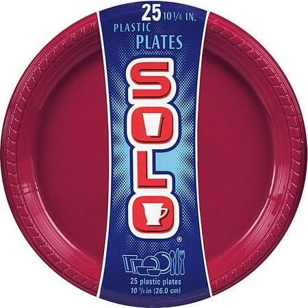 Solo 10 Inch Plate Wine
