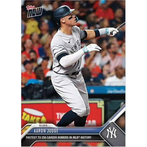 2023 Topps Now Baseball Aaron Judge #800 (Fastest to 250 Career Homers in MLB History)