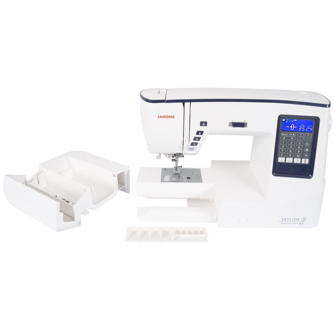 Janome Skyline S3 Anniversary Edition Sewing & Quilting Machine with 120 Stitche