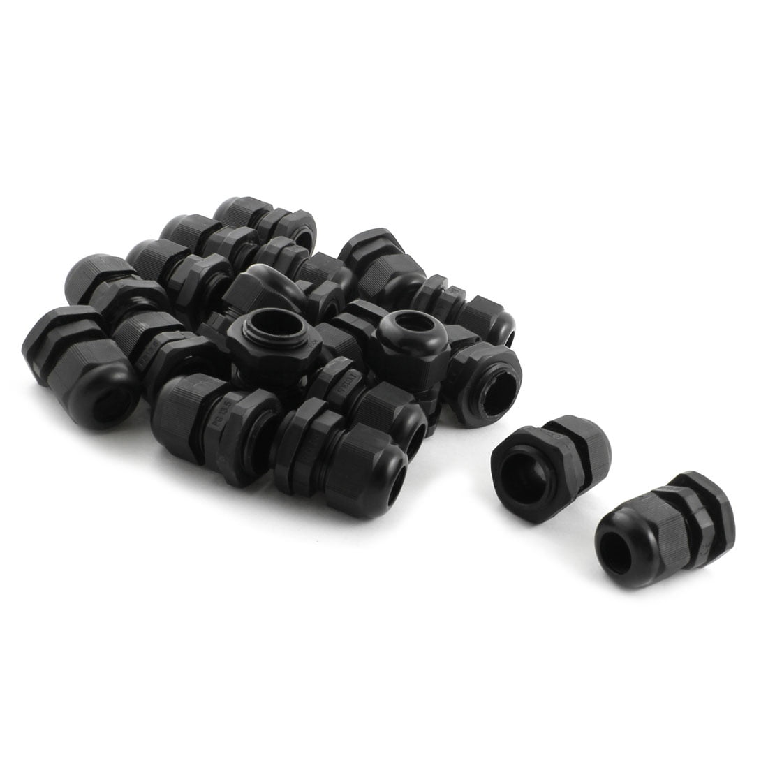 Lot De 9 Passe-câbles étanches PG13.5 - Pour Câbles De 6 à 11mm, Avec Relief De Traction