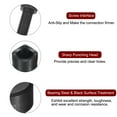 thumbnail image 4 of Sheet Metal Punch Hole Punch 18.6mm Bearing Steel Precise Cutting Manual Knockout Kit with External Hex Shank for Metal Steel Plate Sink Stainless Steel, Black, 4 of 5